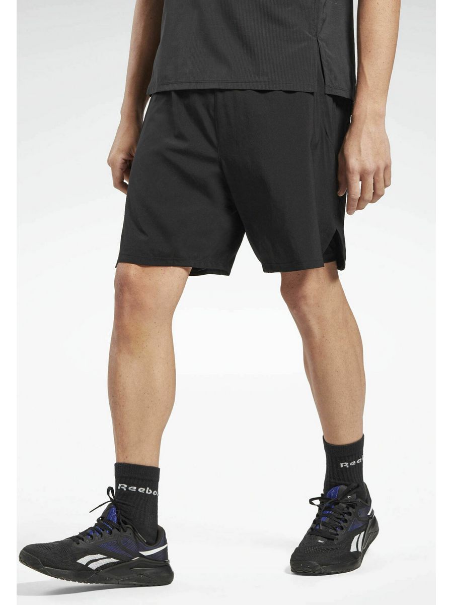 

Спортивные шорты мужские Reebok RE542E0WY черные XS, Черный, RE542E0WY