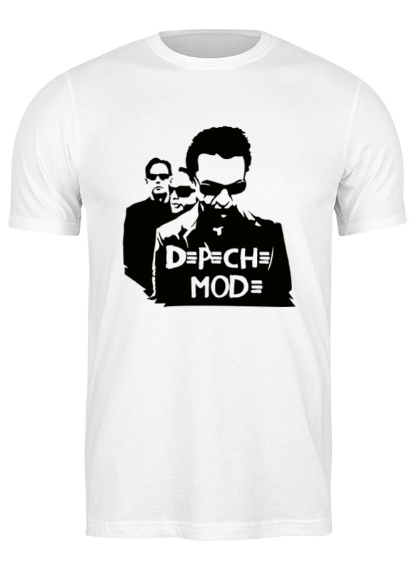 

Футболка мужская Printio Depeche mode белая S, Белый, Depeche mode