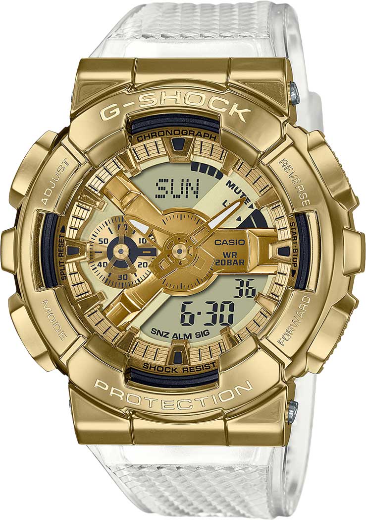 

Наручные часы мужские Casio GM-110SG-9AER белые, GM-110SG-9AER