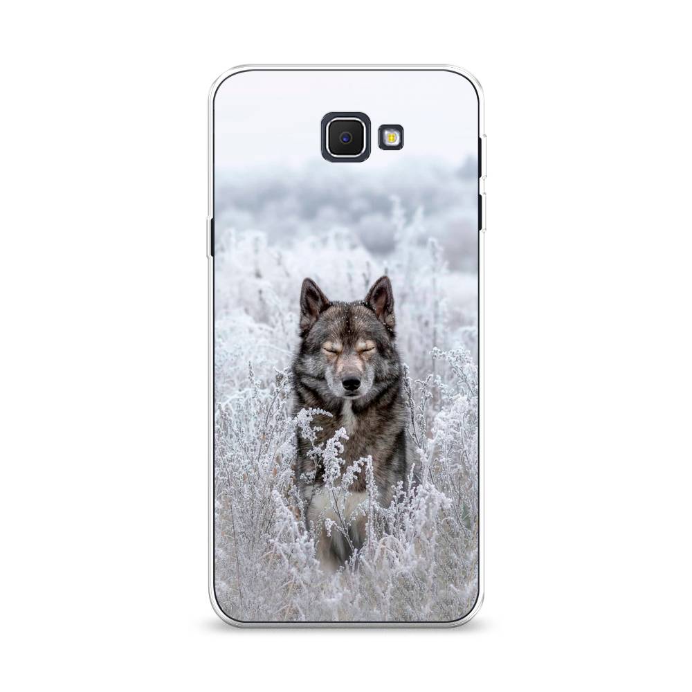 

Чехол Awog на Samsung Galaxy J5 Prime 2016 / Самсунг J5 Prime 2016 "Волк в поле", Белый;черный, 22950-1