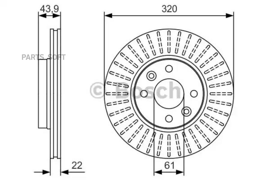 

Диски Bosch 0986479S90