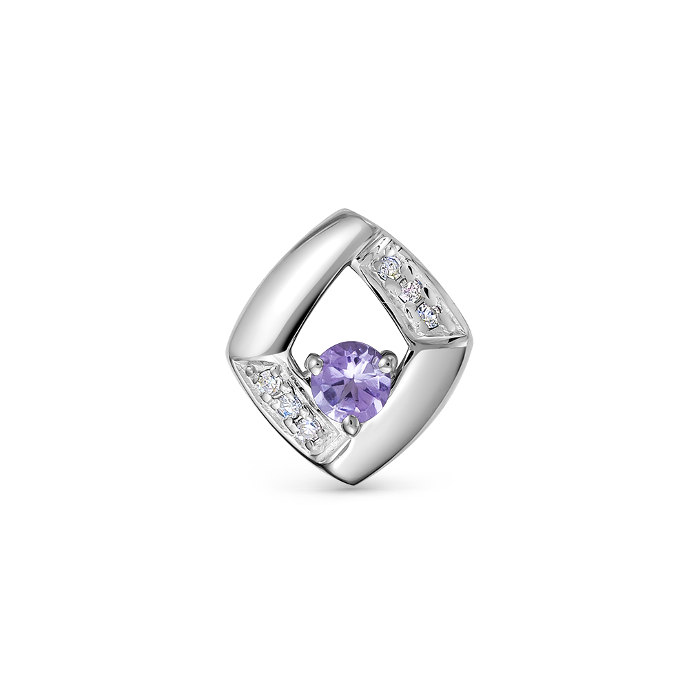 

Кулон из белого золота с танзанитом и бриллиантом Vesna jewelry 31386-251-141-00, 31386-251-141-00