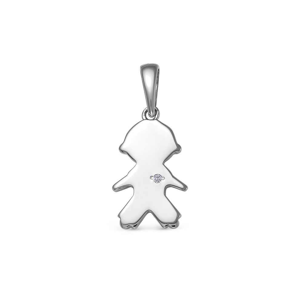 

Кулон из белого золота с бриллиантом Vesna jewelry 31221-251-00-00, 31221-251-00-00