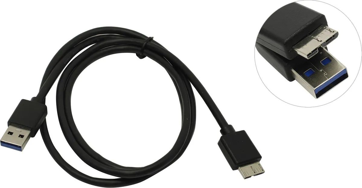 

Кабель KS-IS USB - Micro USB B KS-465-2, Черный