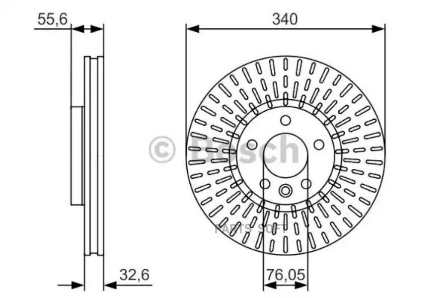 

Тормозной диск Bosch 0986479546