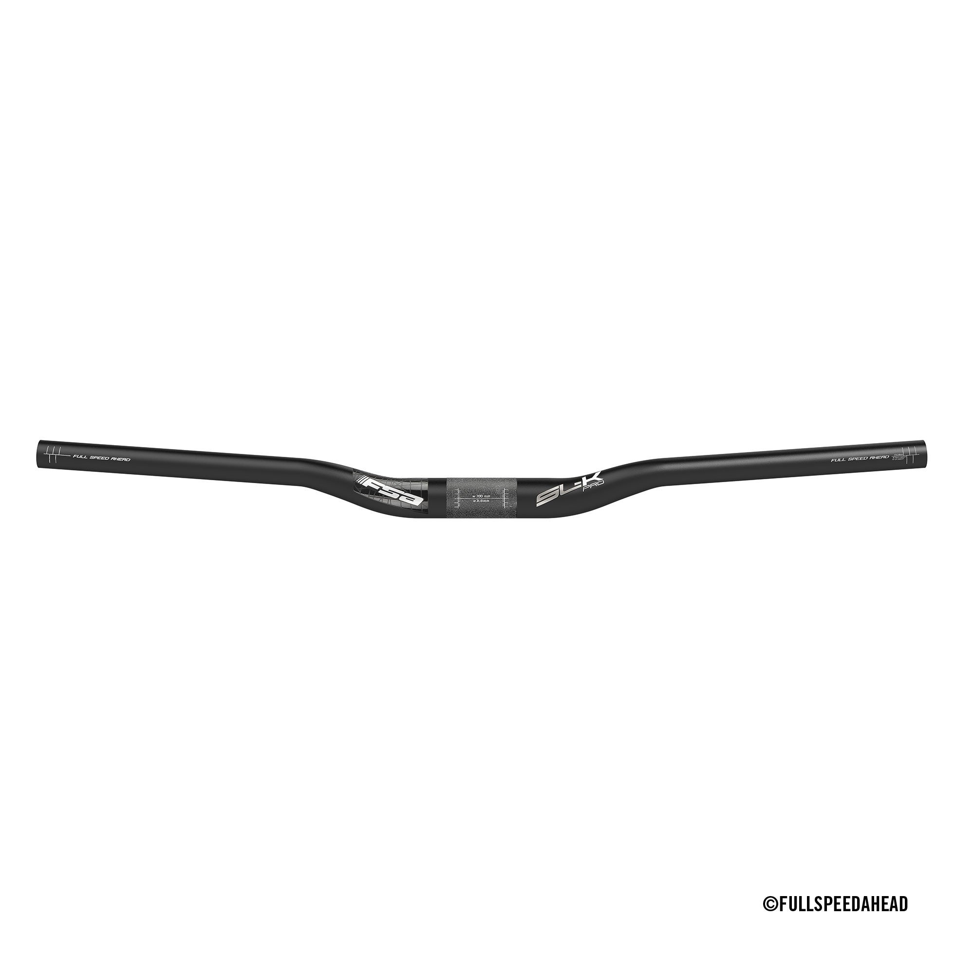 

Руль FSA MTB SL-K PRO Riser Carbon Di2 18x760mm, Черный, SL-K