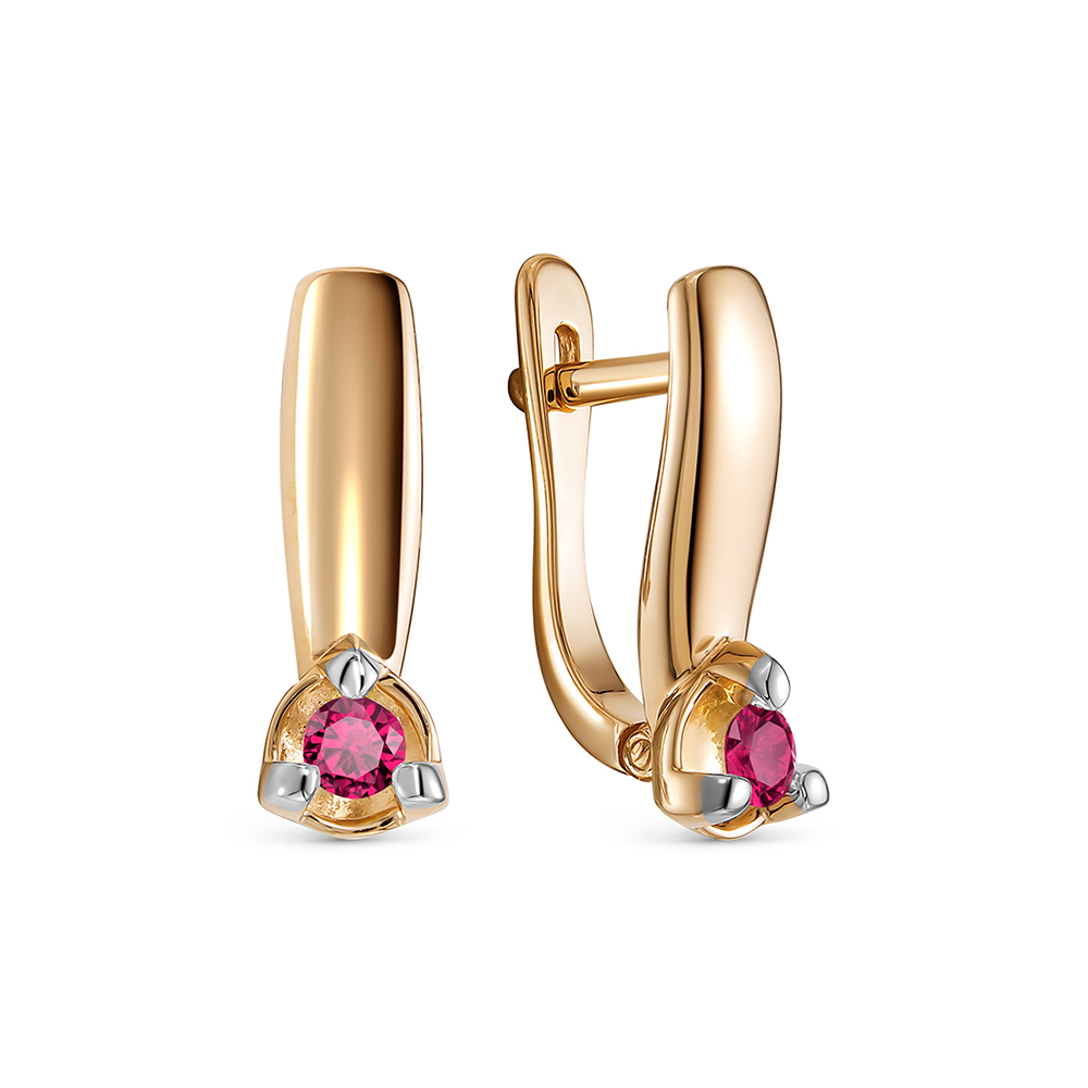 

Серьги из красного золота с рубином Vesna jewelry 21774-151-12-00, 21774-151-12-00