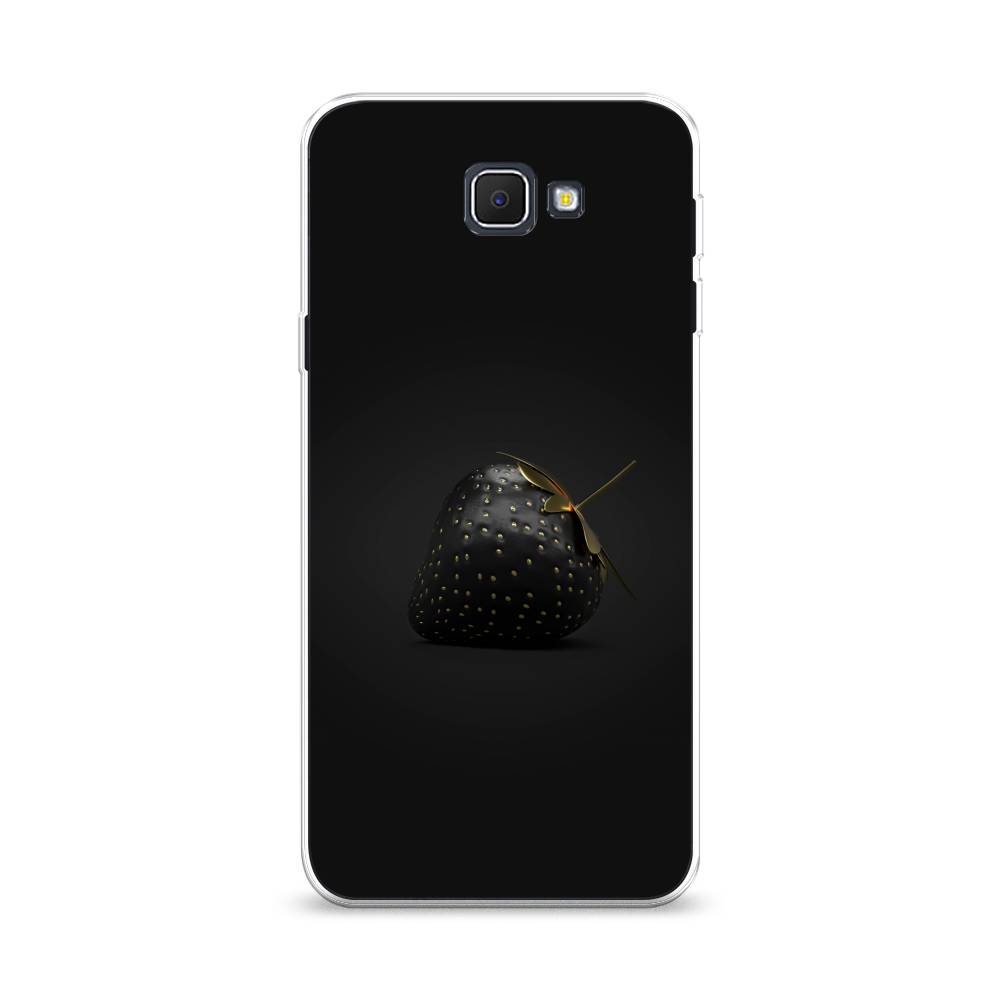 

Чехол Awog на Samsung Galaxy J5 Prime 2016 / Самсунг J5 Prime 2016 "Черная клубника", Золотистый;черный;серый, 22950-10