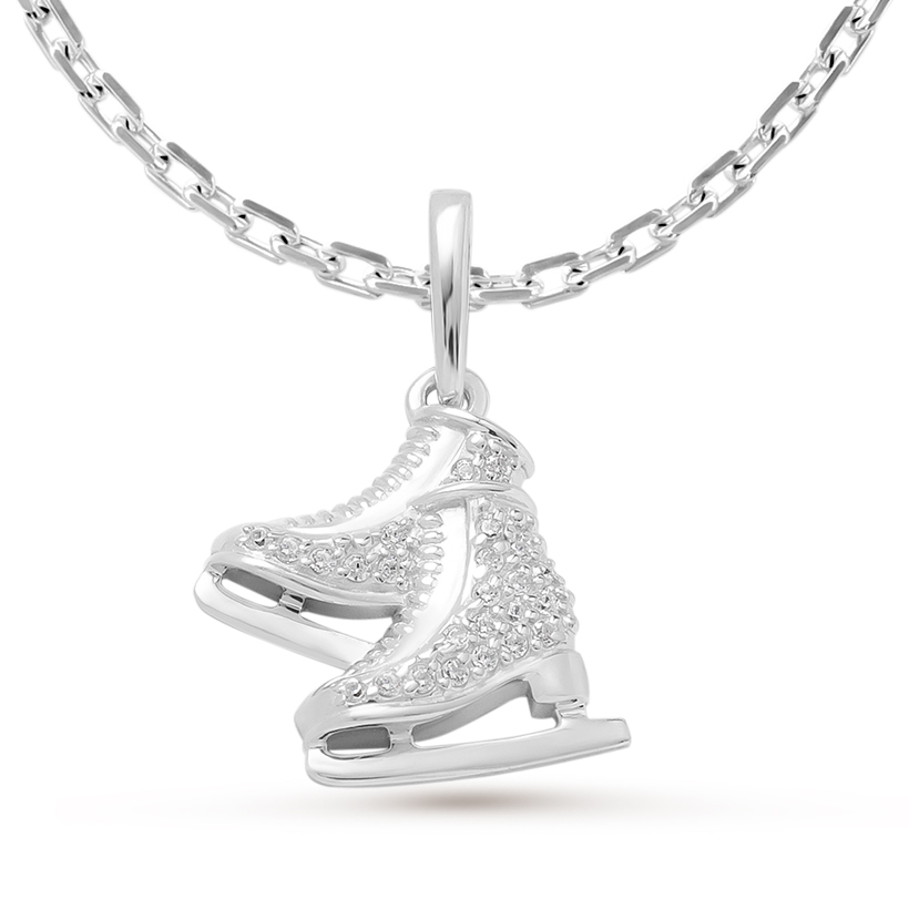 

Кулон из серебра Pepela Jewelry PJ3-009-1, фианит, PJ3-009-1