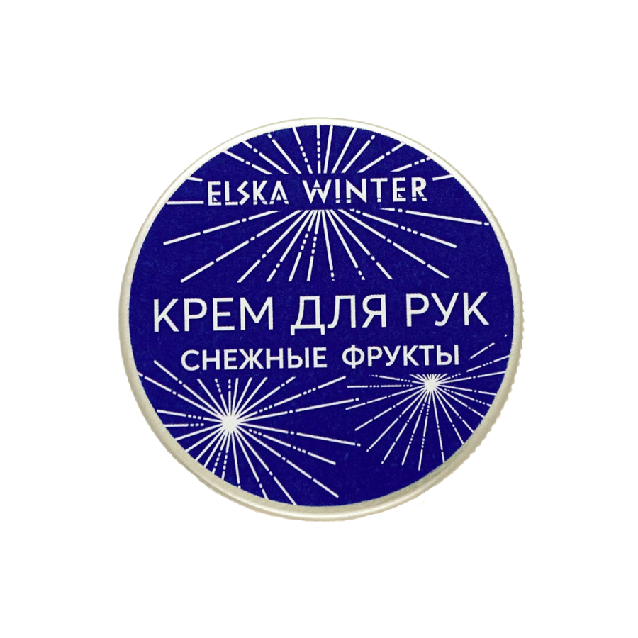 

Крем для рук Снежные фрукты, Elska, 30 гр
