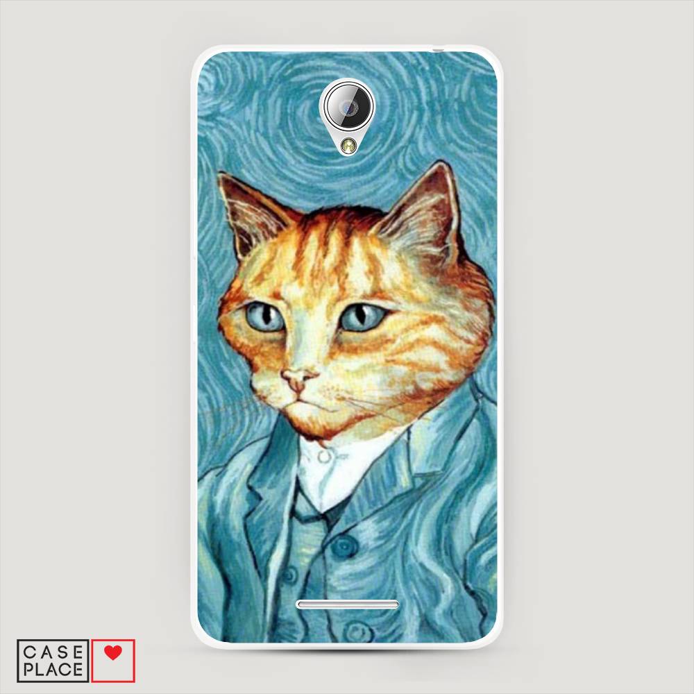 

Чехол Awog на Lenovo A5000 / Леново A5000 "Кот Ван Гог", 111950-2