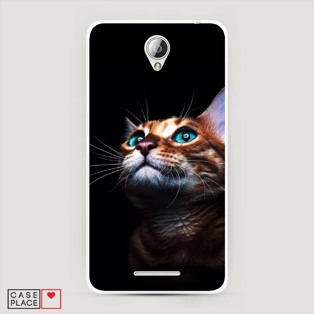 

Чехол Awog на Lenovo A5000 / Леново A5000 "Мечтательный кот", 111950-1