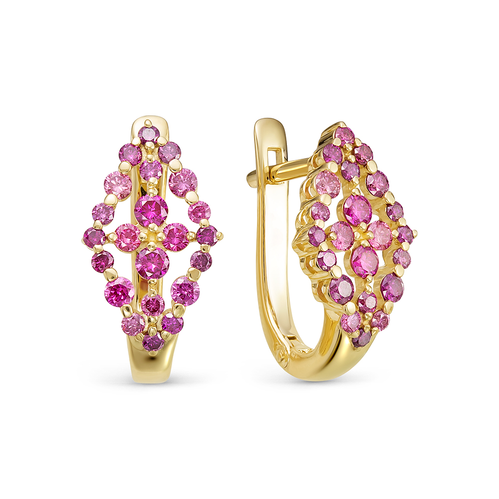

Серьги из желтого золота с бриллиантом Vesna jewelry 21151-350-218-00, 21151-350-218-00