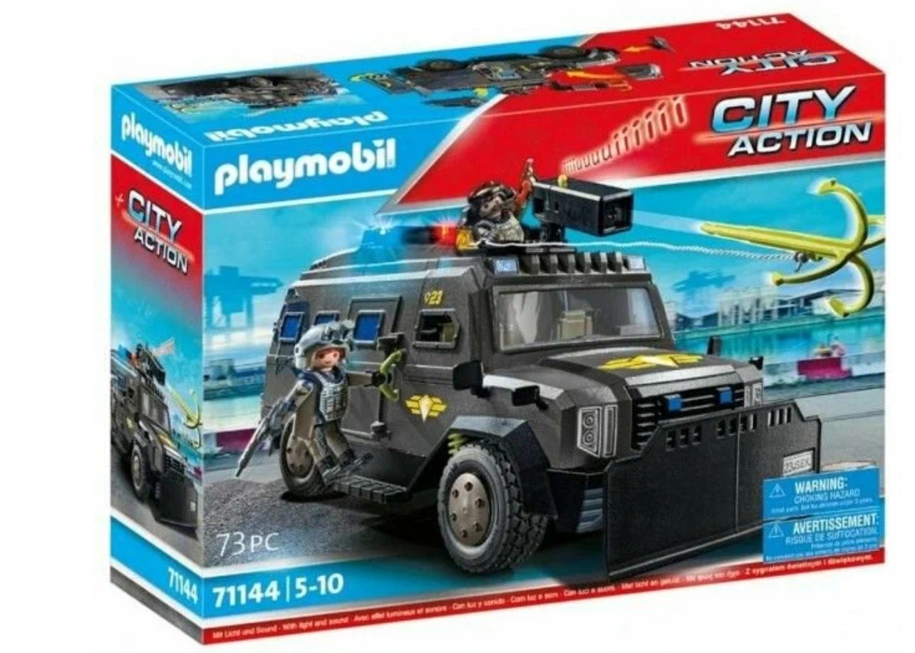 Игрушечный внедорожник Playmobil City Action Special Unit 71144