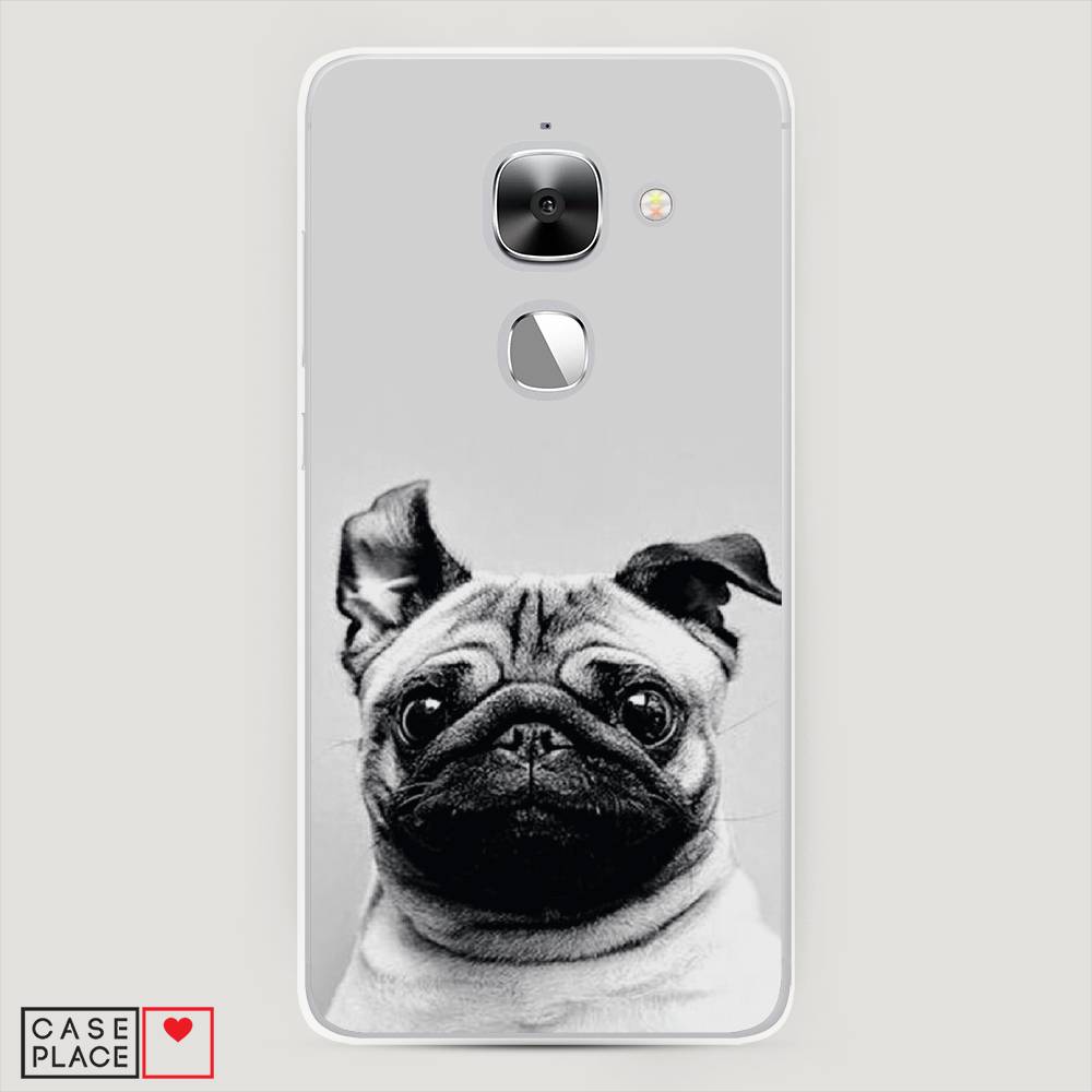 

Чехол Awog на LeEco Le Max 2 / Лееко Ле Макс 2 "Ушастый мопс", Серый, 140250-1
