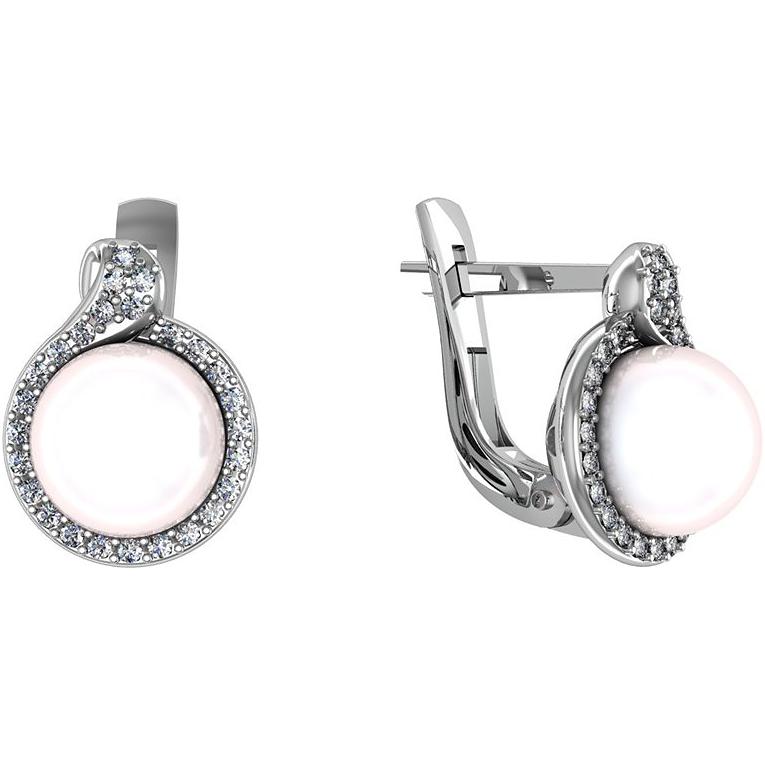 

Серьги из серебра с жемчугом ПРИВОЛЖСКИЙ ЮВЕЛИР 351229-FA11ZM07, 351229-FA11ZM07