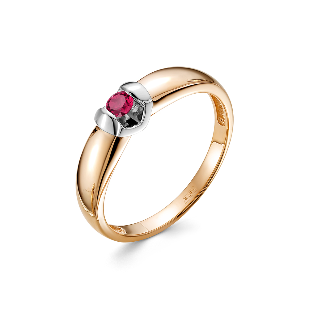 

Кольцо из красного золота с рубином р. 18,5 Vesna jewelry 11768-151-12-00, 11768-151-12-00