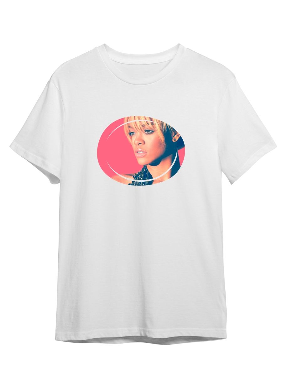 

Футболка унисекс СувенирShop Рианна/Rihanna 13 белая L, Белый, "Рианна/Rihanna" 13