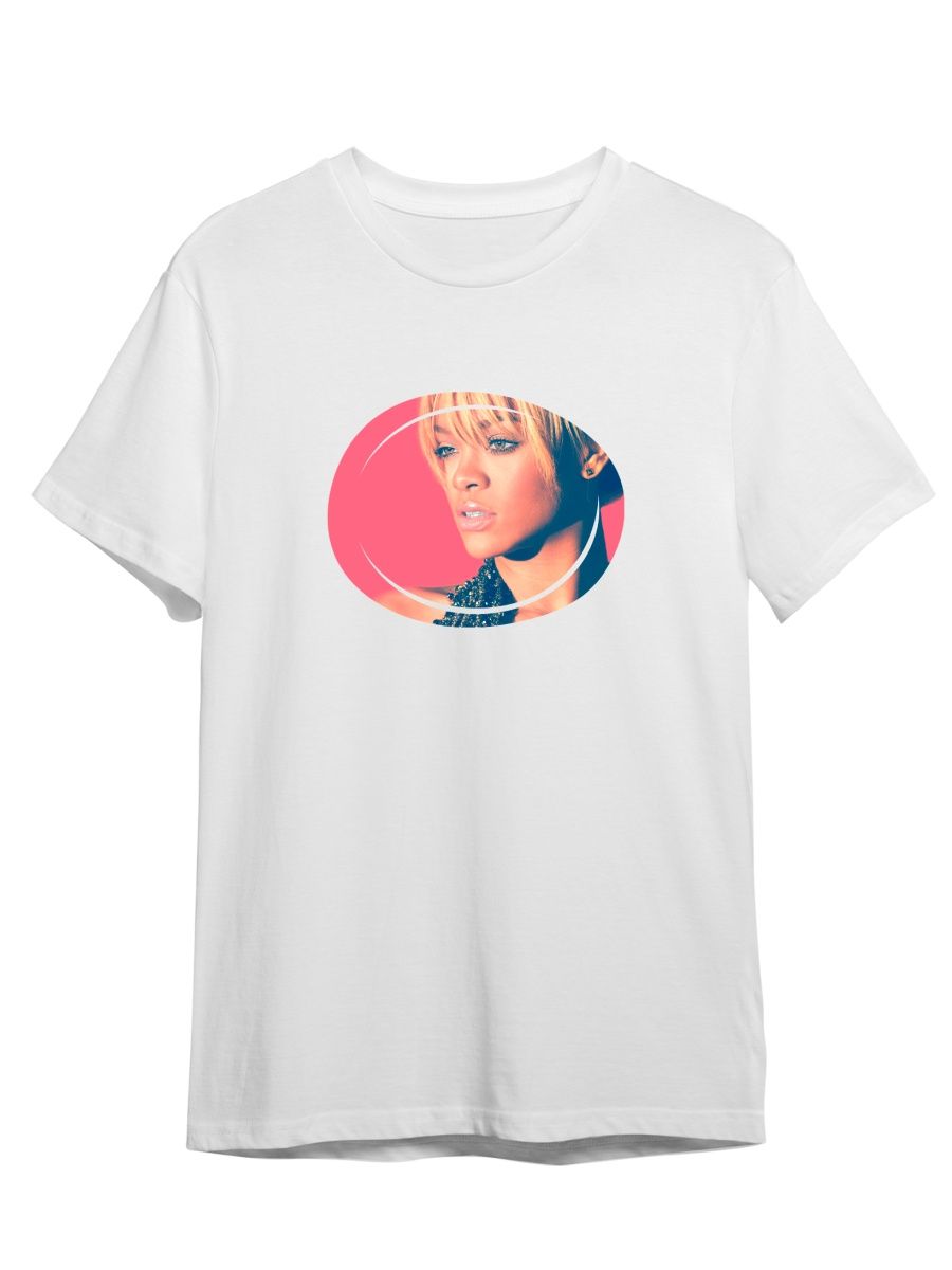 

Футболка унисекс СувенирShop Рианна/Rihanna 13 белая 5XL, "Рианна/Rihanna" 13