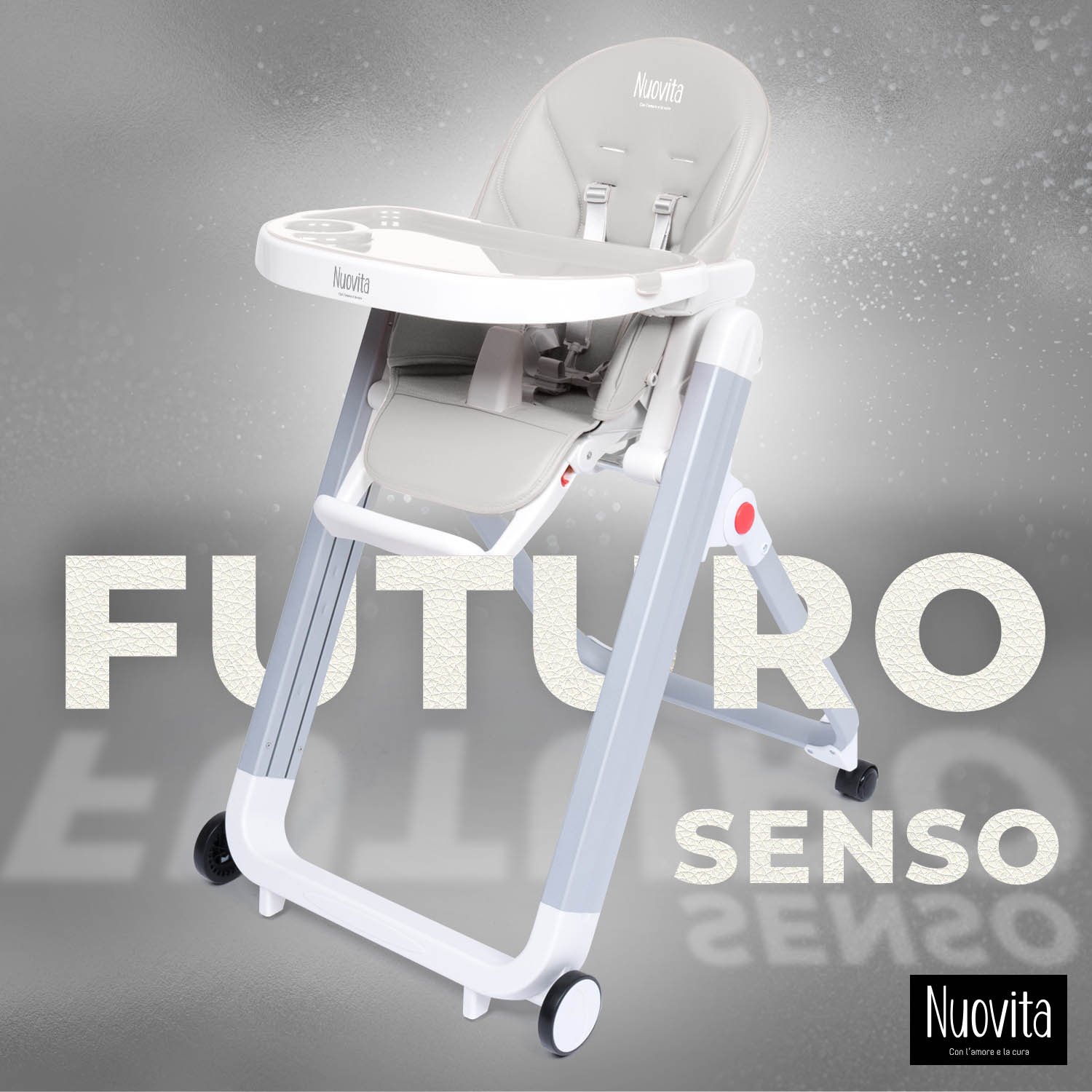 фото Стульчик для кормления nuovita futuro senso bianco (bianco/белый)