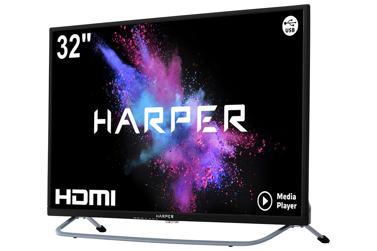 фото Led телевизор hd ready harper 32r670t