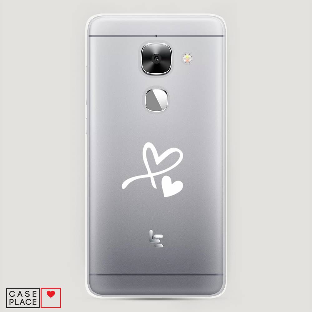 

Чехол Awog на LeEco Le Max 2 / Лееко Ле Макс 2 "Сердечко минимализм", Белый, 140250-6
