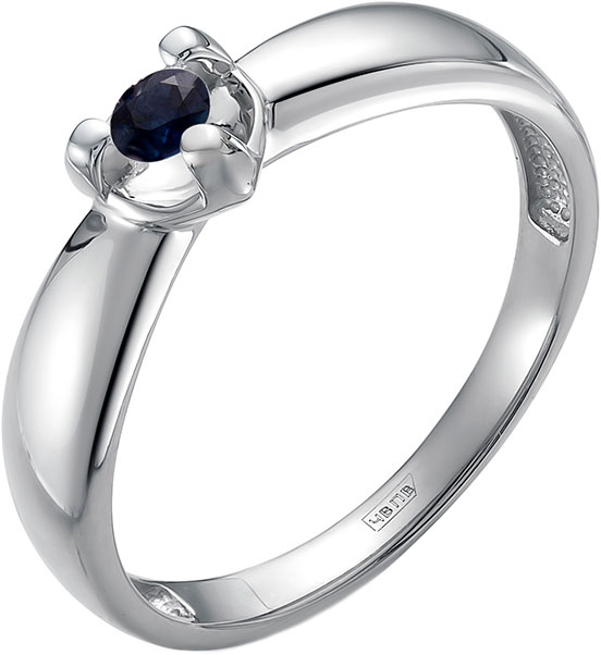 

Кольцо из белого золота с сапфиром р. 17,5 Vesna jewelry 11774-251-10-00, 11774-251-10-00