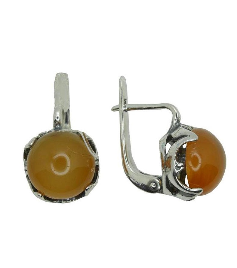 

Серьги из серебра с сердоликом ПРИВОЛЖСКИЙ ЮВЕЛИР 333149-SR, 333149-SR