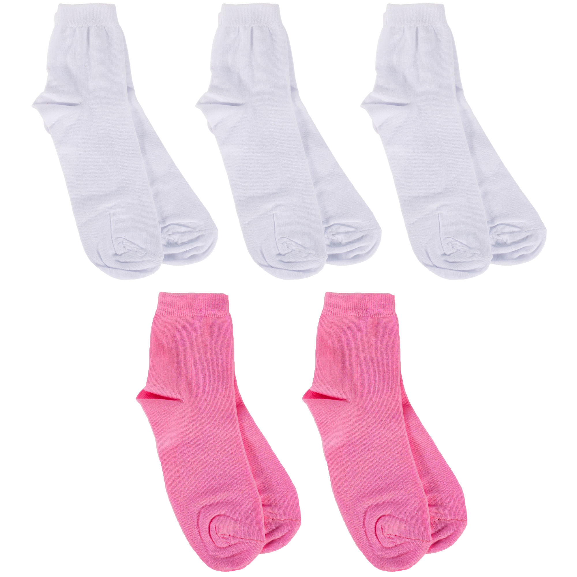 

Носки для девочек Rusocks 5-Д-25 цв. белый; розовый р. 26-28, 5-Д-25
