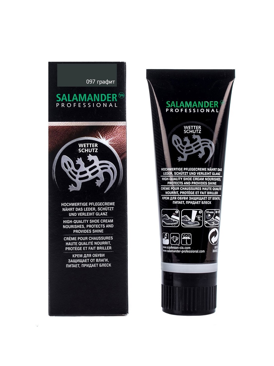

Крем Salamander Professional KG-Wetter Wetter Schutz для гладкой кожи темно-вишневый 75 мл, Wetter Schutz Professional