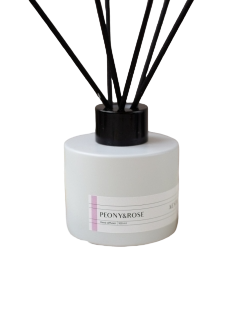 

Аромадиффузор Пион и Роза белый 100 мл, Диффузор белый 100