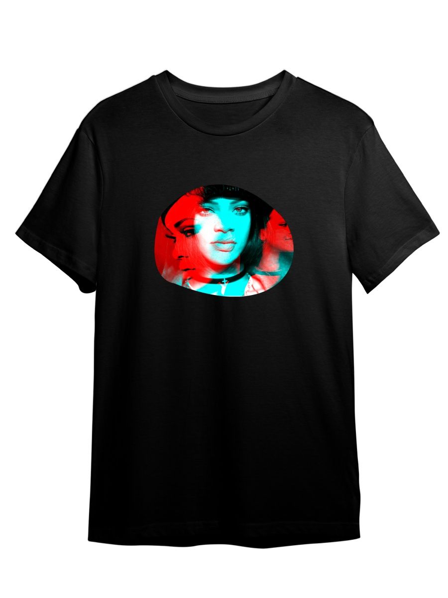 

Футболка унисекс СувенирShop Рианна/Rihanna 8 черная 2XL, Черный, "Рианна/Rihanna" 8