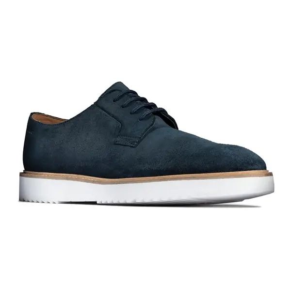 

Полуботинки мужские Clarks 26149711 синие 40 EU, Синий, 26149711