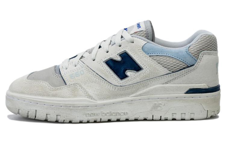 

Кеды унисекс New Balance NB 550 серые 38 EU, Серый, NB 550