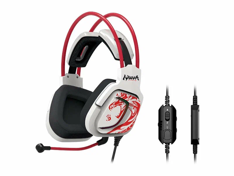 

Гарнитура A4TECH Bloody G575 Naraka White/ Red (G575 NARAKA), Bloody G575 Naraka
