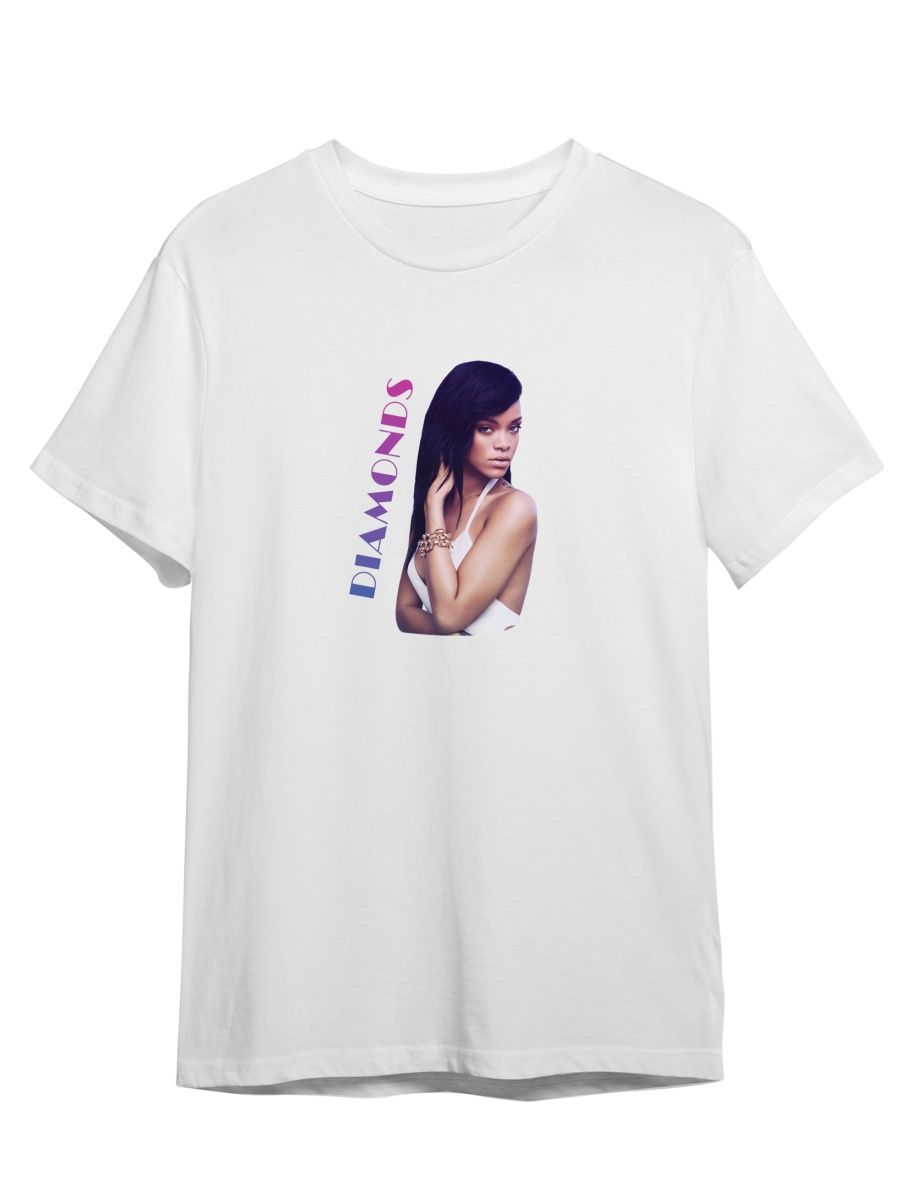 

Футболка унисекс СувенирShop Рианна/Rihanna 6 белая M, Белый, "Рианна/Rihanna" 6