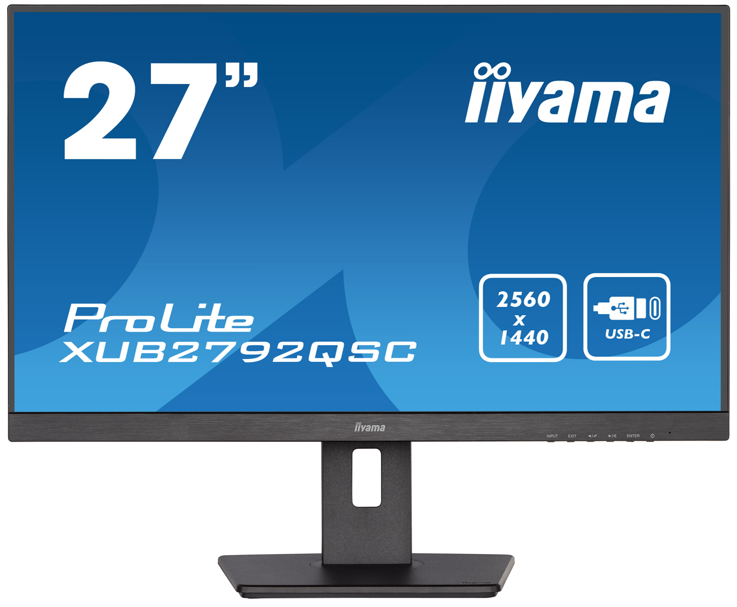 

27" Монитор IIYAMA ProLite XUB2792QSC-B5 черный 75Hz 2560х1440 IPS, ProLite XUB2792QSC-B5