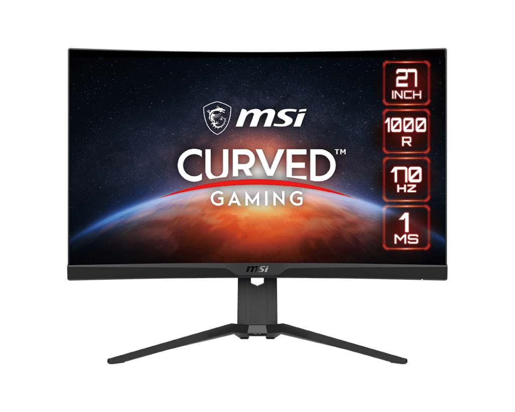 

27" Монитор MSI G272CQP черный 170Hz 2560х1440 VA, G272CQP