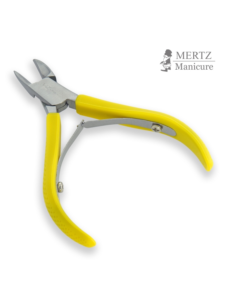 Кусачки MERTZ для ногтей матированные, лезвие 15 мм нож автоматический складной шип сталь 420 рукоять резина 14 см