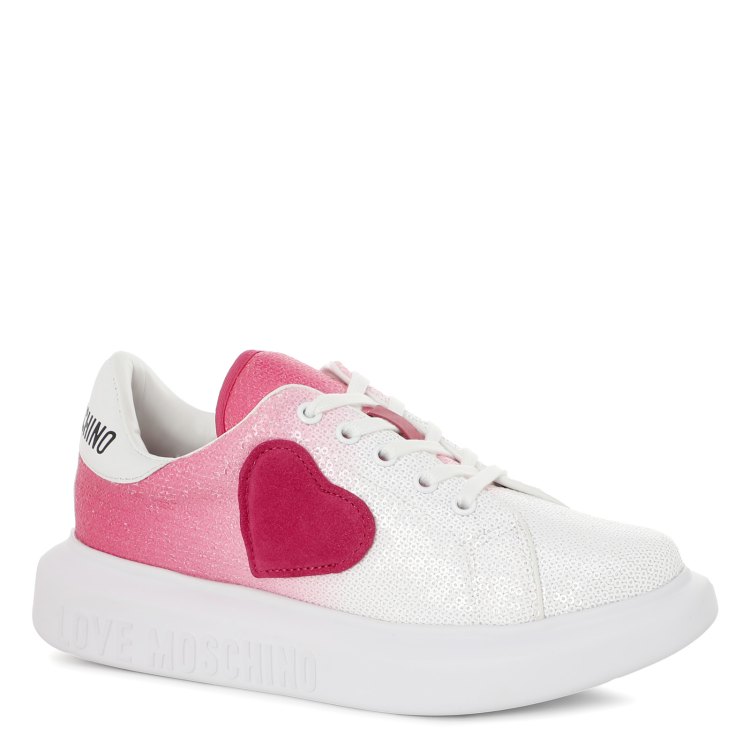 фото Кеды женские love moschino ja15244g розовые 38 eu