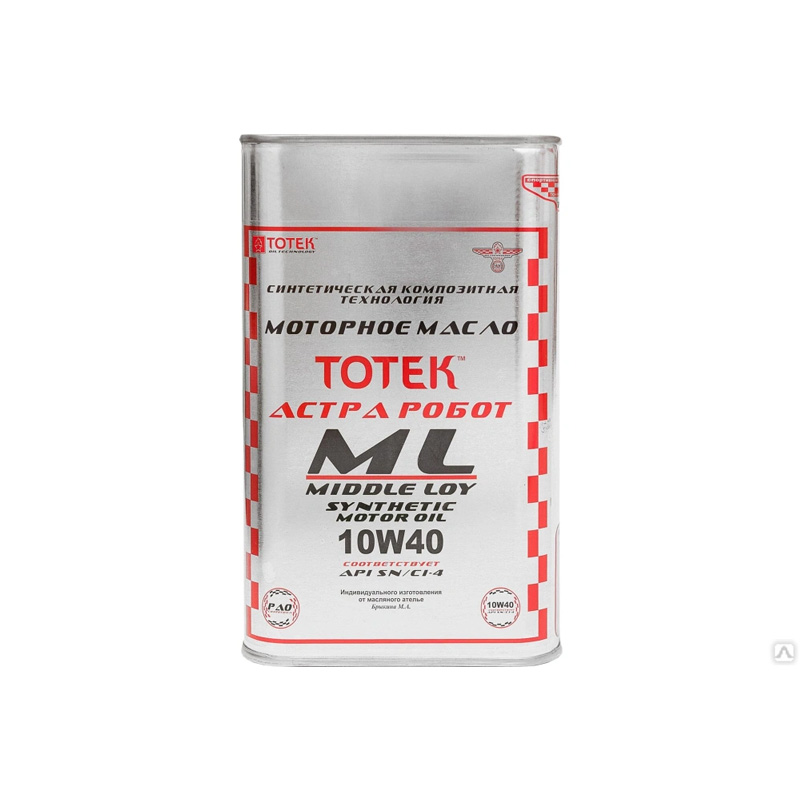 

Моторное Масло Тотек Ml Sae 10W40 (20Л. Жесть) ТОТЕК арт. ML1040020
