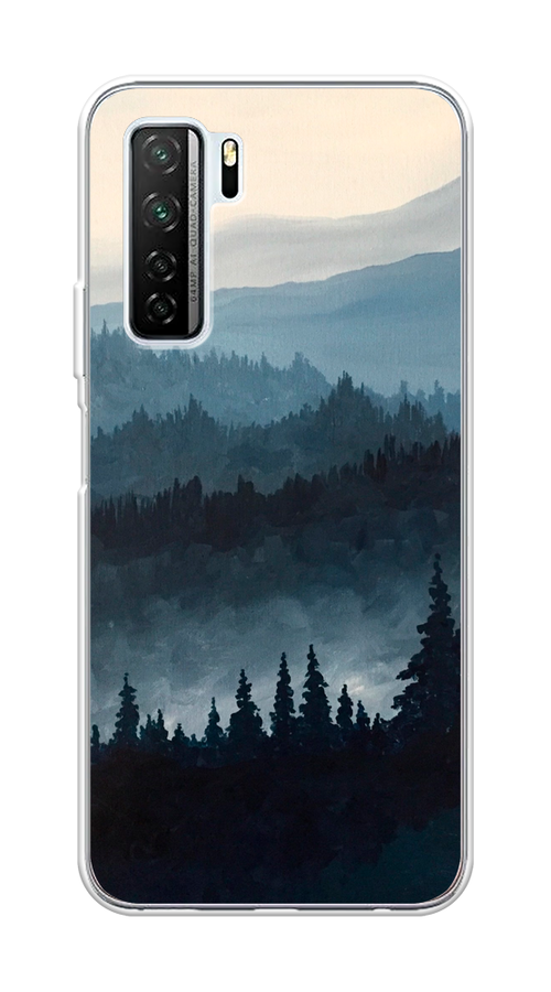 

Чехол Awog на Huawei Nova 7 SE "Туманные горы", Бежевый;серый;черный, 6102950-4