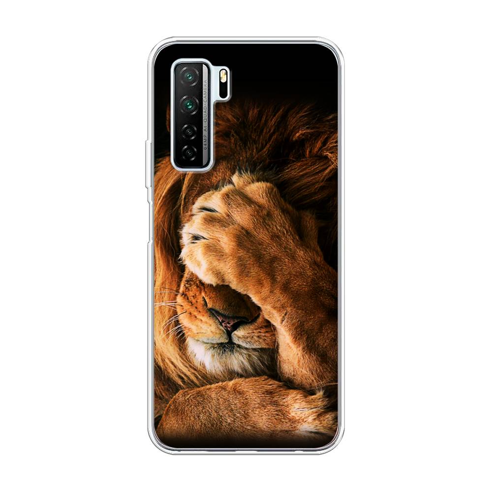 

Чехол Awog на Huawei Nova 7 SE "Львиный стыд", Коричневый;черный, 6102950-1