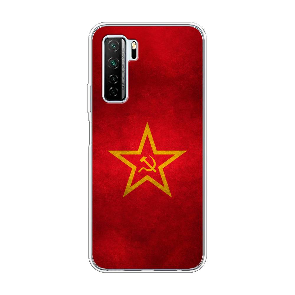фото Чехол awog "красное знамя" для huawei nova 7 se