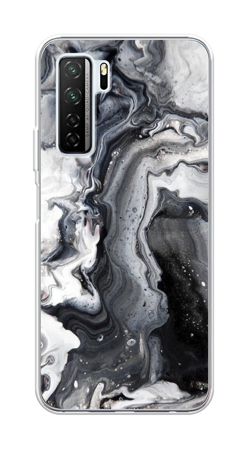 

Чехол Awog на Huawei Nova 7 SE "Бело-черные сложные полосы", Серый;серебристый;белый, 6102950-3
