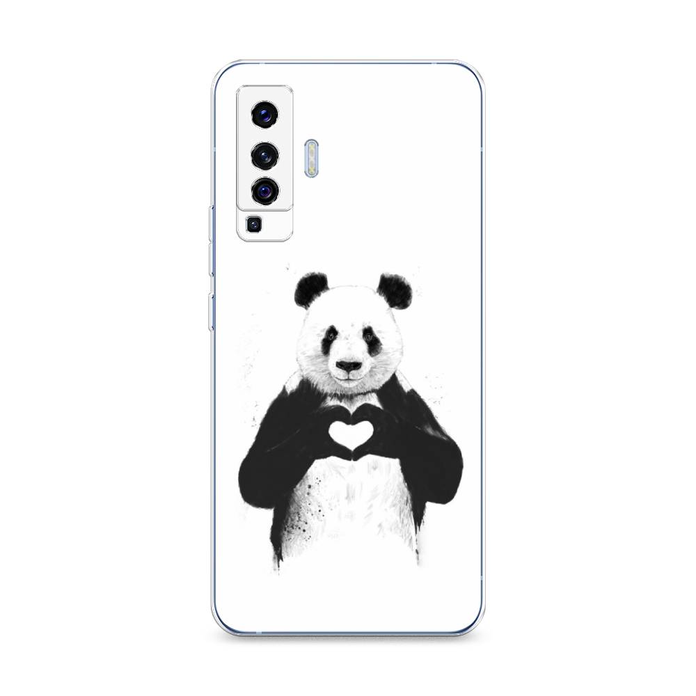 

Чехол Awog на Vivo X50 "Панда love", Разноцветный, 262250-10