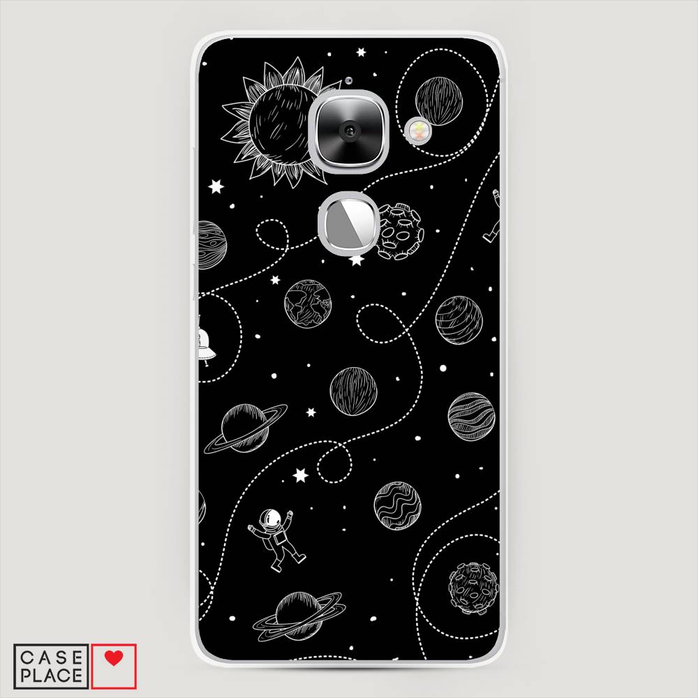 

Чехол Awog на LeEco Le Max 2 / Лееко Ле Макс 2 "В невесомости", Бежевый, 140250-4
