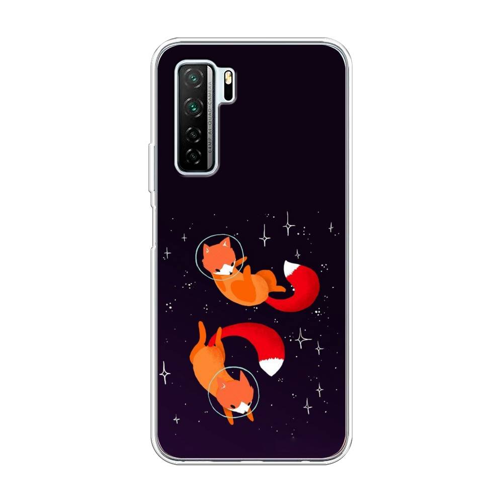 

Чехол Awog на Huawei Nova 7 SE "Лисы космонавты", Оранжевый, 6102950-4