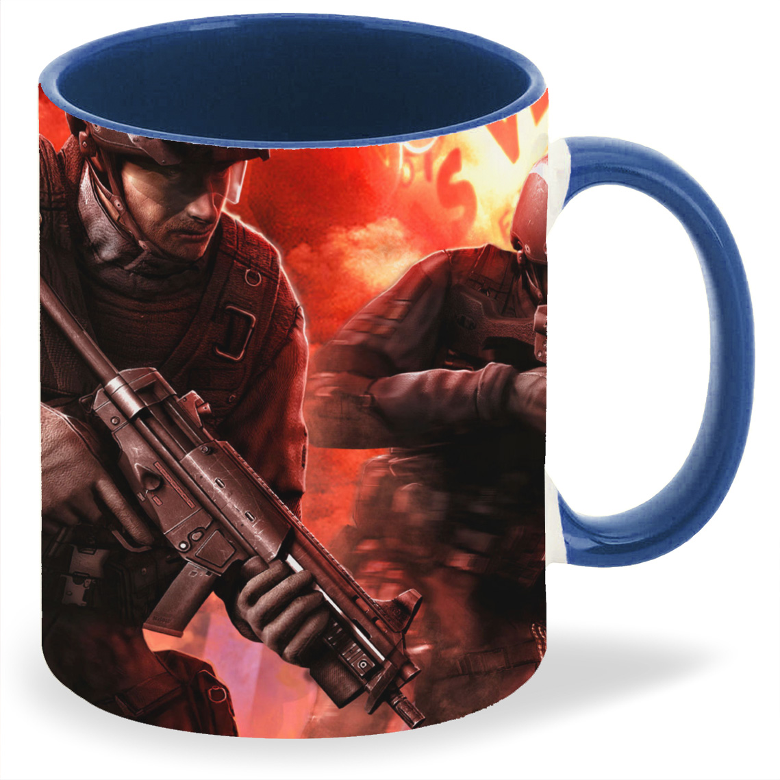 

Кружка CoolPodarok Rainbow Six Vegas Дымовые шашки и солдаты, Rainbow Six Vegas Дымовые шашки и солдаты