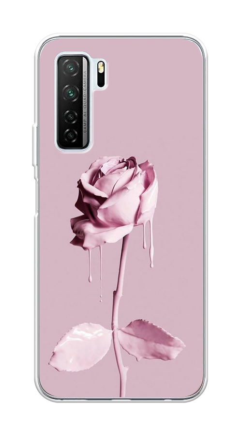 

Чехол Awog на Huawei Nova 7 SE "Роза в краске", Белый;розовый, 6102950-8